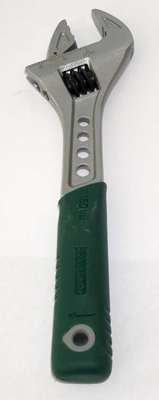 Фотография: Ключ разводной эргономичный (пластиковая ручка) 0-19мм L-150мм